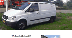 Desktop Screenshot of gebos.nl